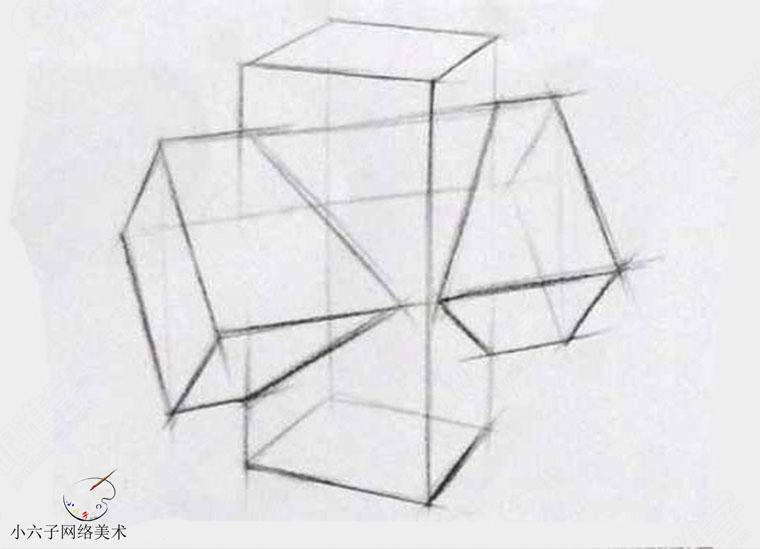 初级风景素描写生