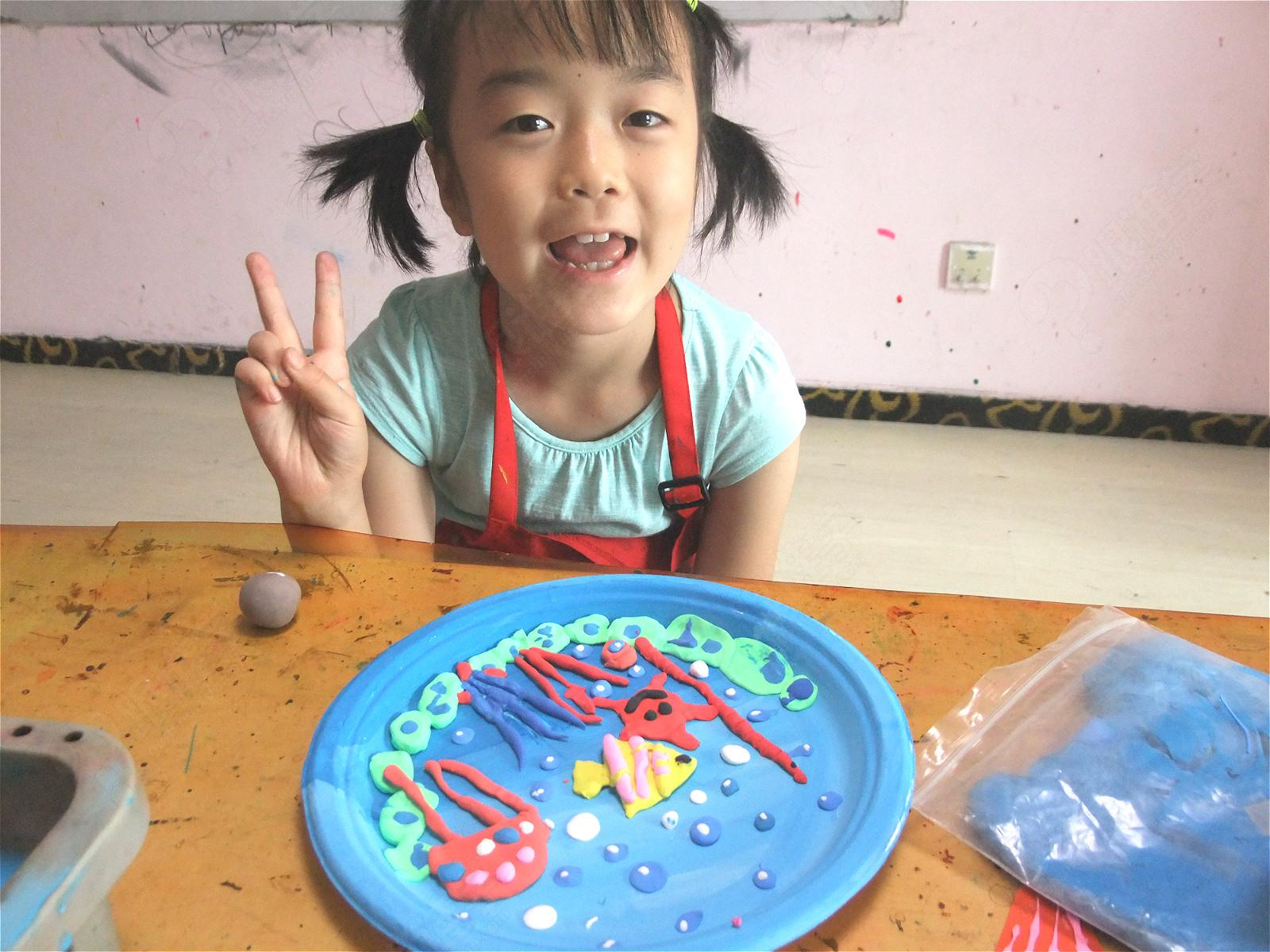 彩泥手工制作大全简单海豚