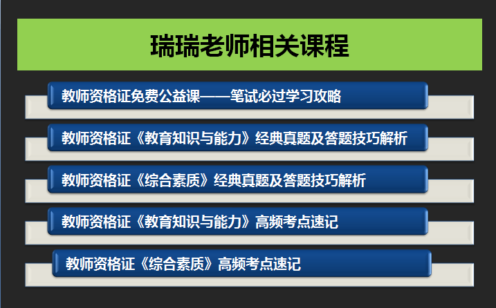教育知识与能力经典真题及答题技巧解析_教师
