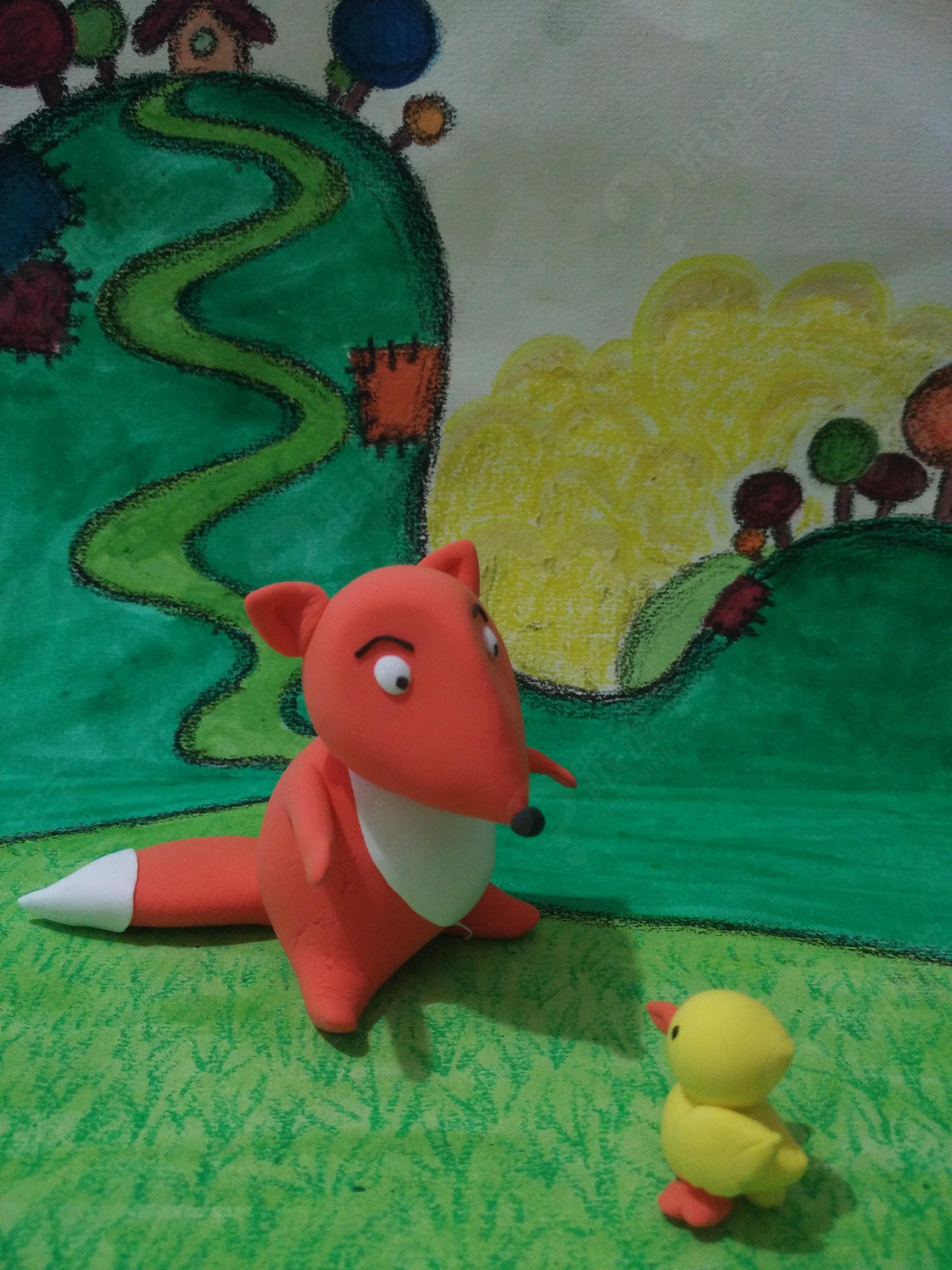 狐狸爸爸鸭儿子 手工制作 王云霞 跟谁学