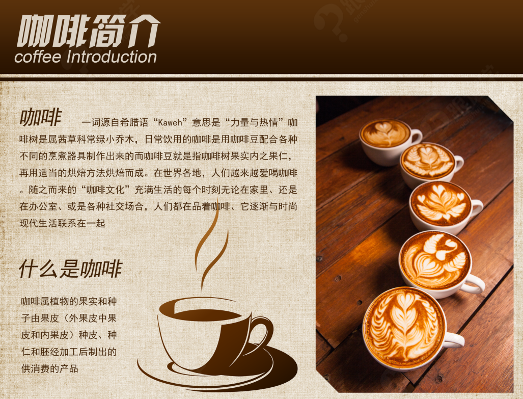 咖啡文化和礼仪须知